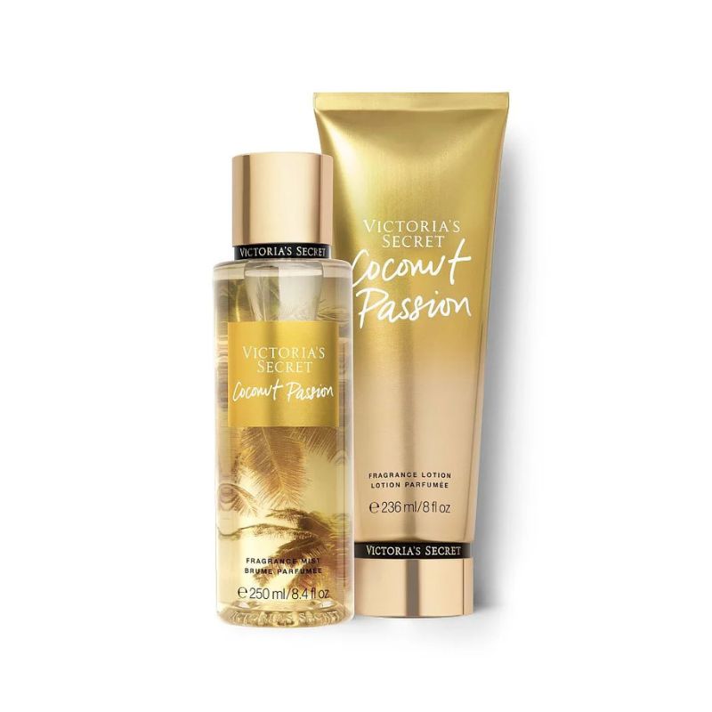 Kit Victoria’s Secret Coconut Passion – Hidratante 236ml + Body Splash 250ml Kit Victoria’s Secret Lemon Store 