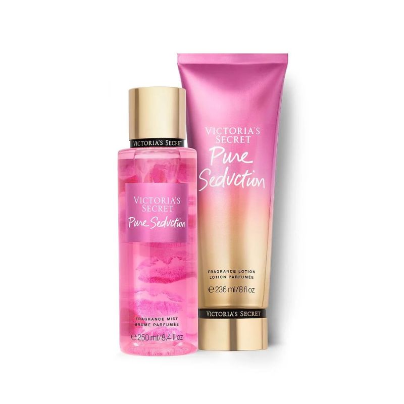 Kit Victoria’s Secret Pure Seduction – Hidratante 236ml + Body Splash 250ml Kit Victoria’s Secret Lemon Store 