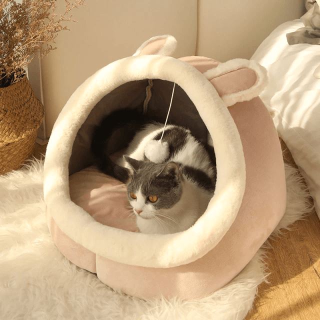 Cama Para Gato Iglu Sweet Home Lemon Store Coelho M (40x40x32cm) 