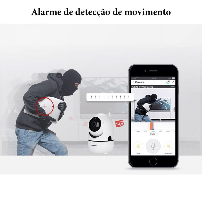 Câmera Smart Vision 360º HD Lemon Store 