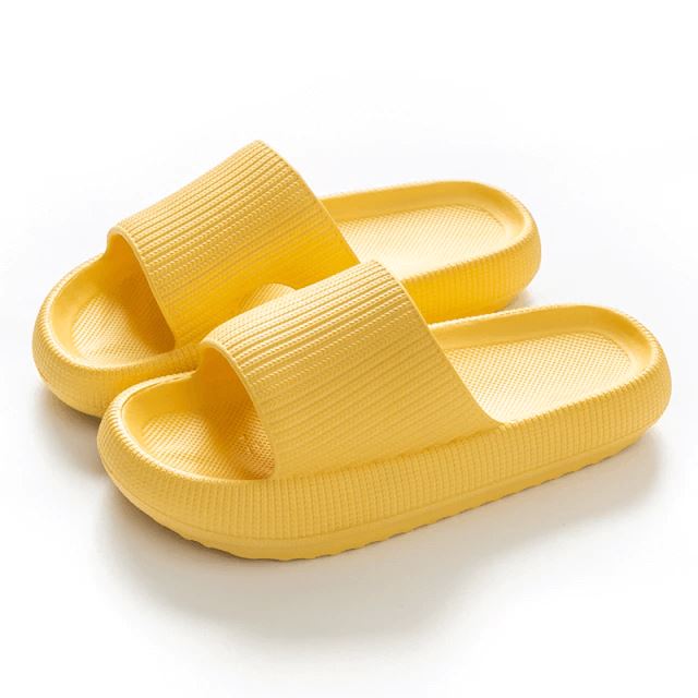 Chinelo Nuvem Ortopédico Plus Comfort Lemon Store Amarelo 40-41 