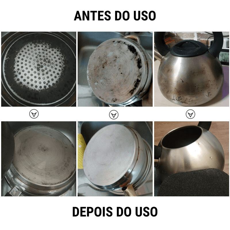 Esponja de Cozinha Mágica Clean Pan - Compre 1 Leve 2 Lemon Store 