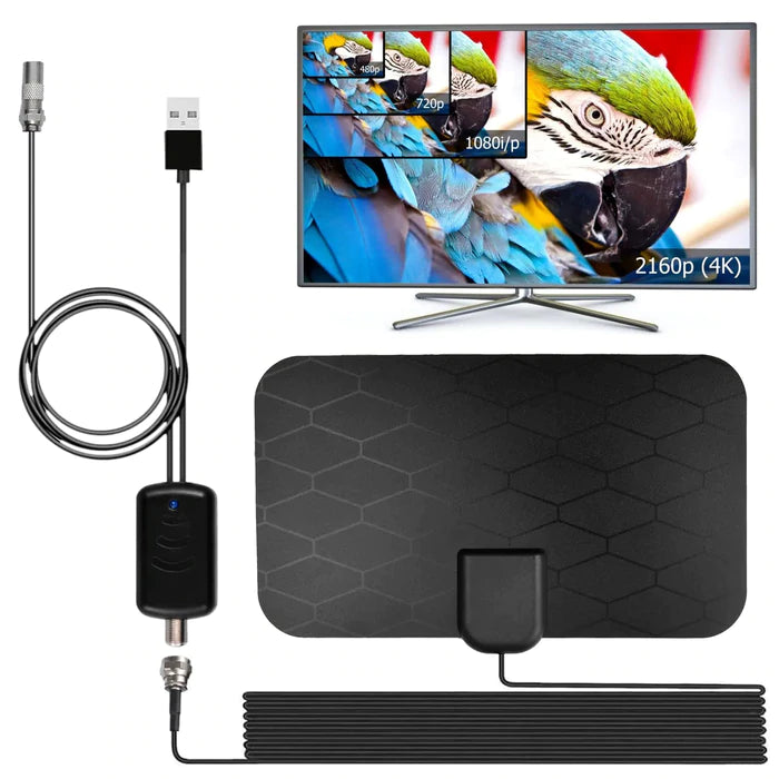 HiperBox HDTV - Antena Digital Portátil 4K Lemon Store 