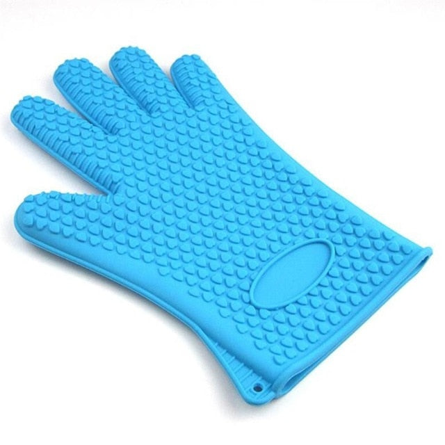 Luva Resistente ao Calor Heat Glove Lemon Store Azul 