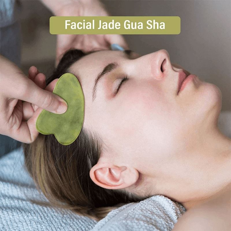 Massageador Facial Jade Ocean + Gua Sha Lemon Store 