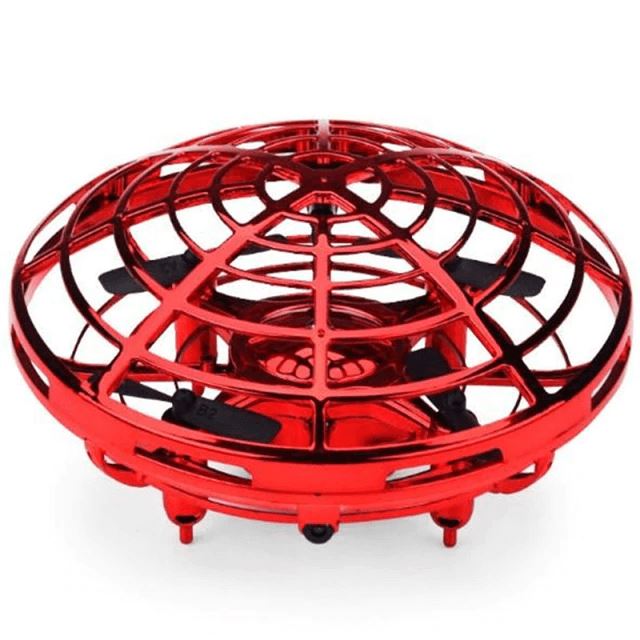 Mini Drone Infantil Smart UFO Lemon Store Vermelho 