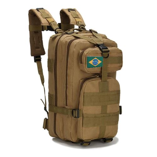 Mochila Tática Militar 30L - A Prova D'Água Lemon Store Deserto 