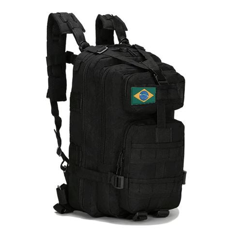 Mochila Tática Militar 30L - A Prova D'Água Lemon Store Preto 