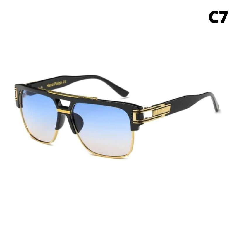 Óculos de Sol Luxury Glamour Masculino Óculos de Sol Masculino Lemon Store C7 
