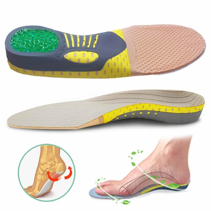 Palmilha Ortopédica Anatômica Foot Comfort Lemon Store 33 a 38 