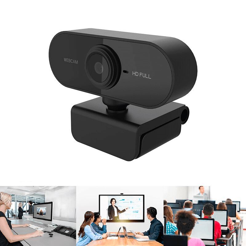 Webcam Full HD 1080p com Microfone Integrado Lemon Store 