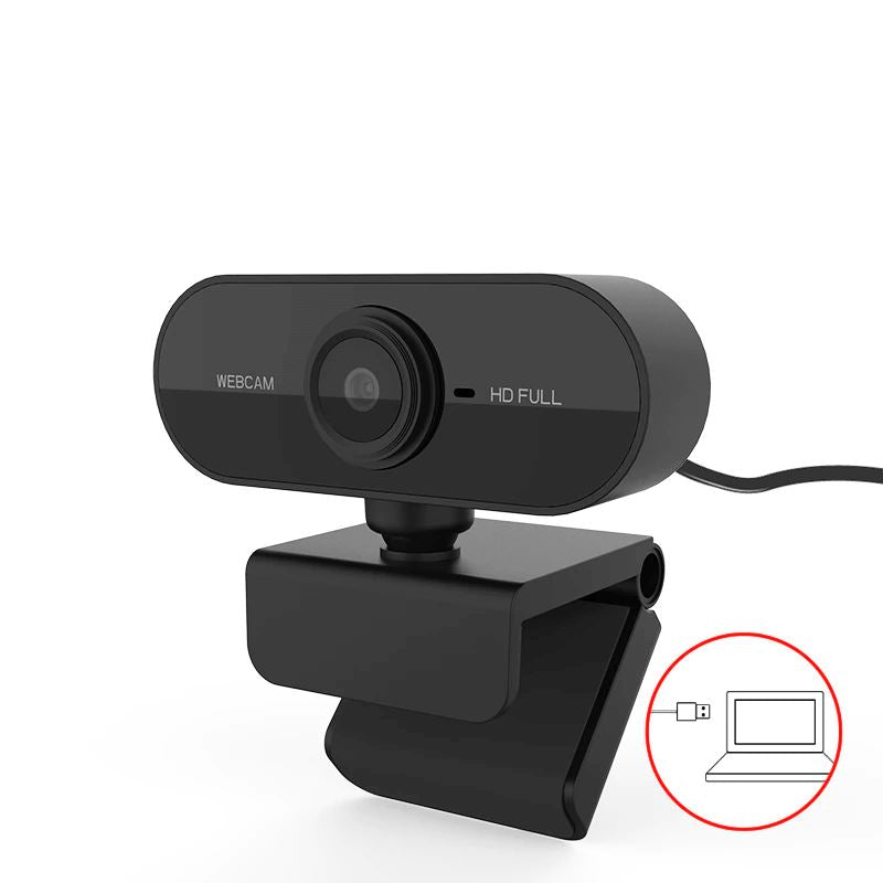 Webcam Full HD 1080p com Microfone Integrado Lemon Store 